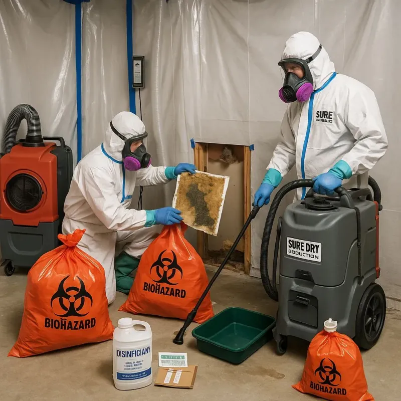 Contaminated Water Handling Protocols process in Thorsby, AL