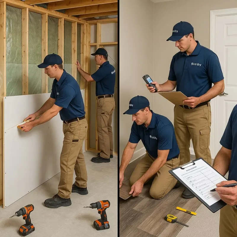 Repairs and Reconstruction process in Thorsby, AL